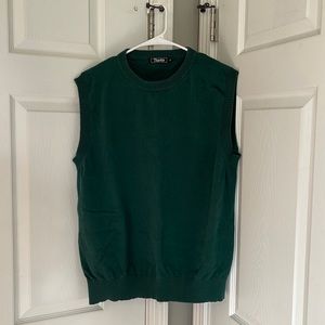 Green Toptie Large sweater vest.